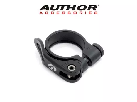 Хомут подседельный велосипедный Author AQR-C09-28,6мм (33) алюминий черный 8-30052015