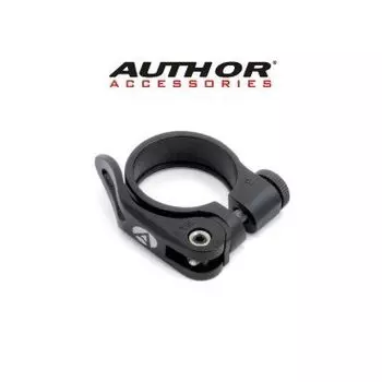 Хомут подседельный велосипедный Author AQR-C09-28,6мм (33) алюминий черный 8-30052015