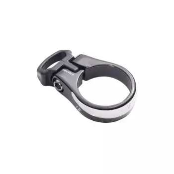 Хомут подседельный велосипедный Bontrager Premium Seat Clamp, w/ Guide, 36.4mm, Bolt, Black, TCG-431663