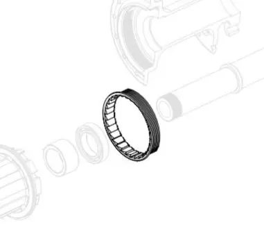 Храповик Stans NoTubes 3.30/TI/HD/R/RTI, титан, 30 зубцов на кольце, ZH0100