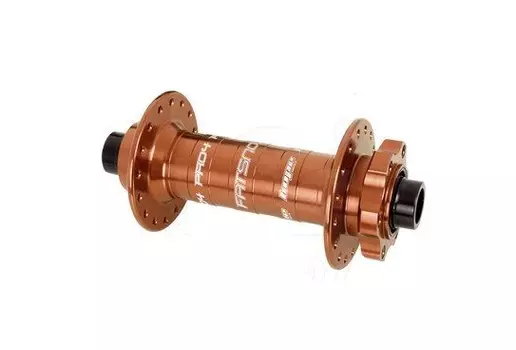 Велосипедная втулка Hope PRO 4 Fatsno Front, передняя, для фэтбайка, 32H, оранжевая, FHP432C50FDS15