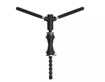 Картридж каретки велосипедный Kenli KL-08A, 68x122мм, 1.37"x24tpi, под квадрат, сталь, 160082