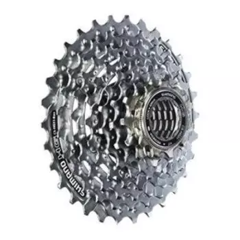 Кассета SHIMANO, 8 скоростей, ACSHG508130P 2-8027 ALIVIO, 8х11-30 IG/HG, серебро, 2-8027