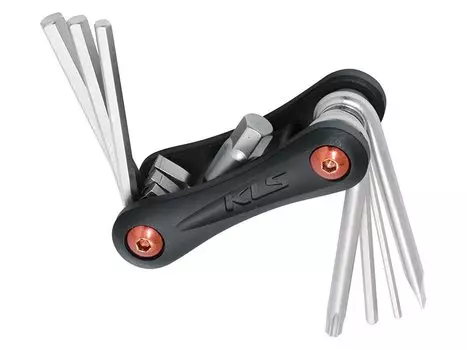 Инструмент складной KELLYS STINGER 8, шестигранники 2/3/4/5/6/8мм, отвёртки, Folding Tool STINGER 8