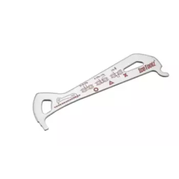 Измеритель износа цепи Ice Toolz, нержавеющая сталь, 62C4