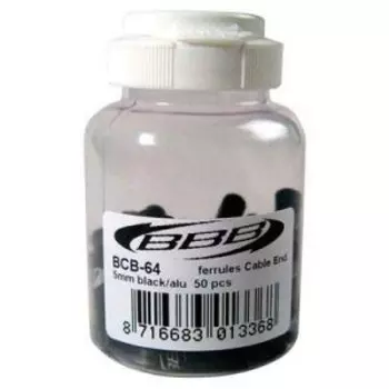 Наконечник оболочки BBB, 5 мм, черный, BCB-64