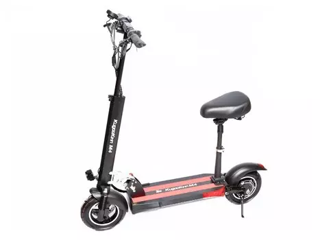 Электросамокат Kugoo M4 11Ah Jilong, двухколёсный, складной, колёса 10", черный