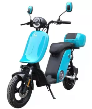 Электроскутер Kugoo King, 600W, 60V, 17.8Ah, голубой