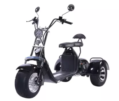 Электроскутер Kugoo С5 Pro, 2000w, 20ah, черный