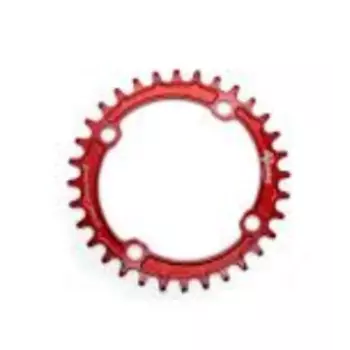 Звезда велосипедная Neutrino, 104bcd, 10/11/12 скоростей, 34t, красный, NC10410R34RD