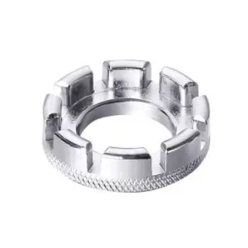 Ключ TRIX "О" -образный, для ниппелей спиц 10G/11G/12G/13G/14G/15G, серебристый, TL-TX-726-A-SL