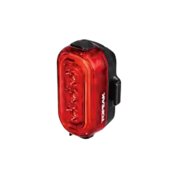 Фонарь велосипедный TOPEAK TAILLUX 100 USB/RR, задний, 100 LUMENS, USB RECHARGEABLE TAIL LIGHT, RED, TMS093RR