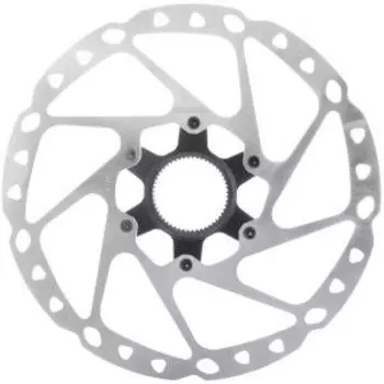 Диск тормозной велосипедный SHIMANO Deore RT64, 180мм, C.Lock, с стопорным кольцом (внутренние шлицы), ESMRT64MI3C