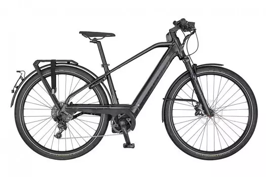 Электровелосипед Scott Silence eRide 20 Men 28" 2020 (Рама: M (170-175 см), Цвет: черный)