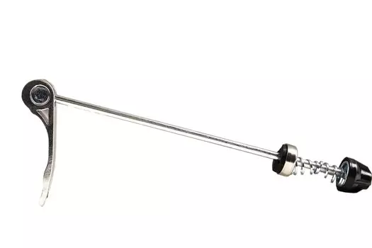 Эксцентрик JOY KIE задней втулки,М5*185,алюминий-сталь,серебристый, YL703R-QR silver