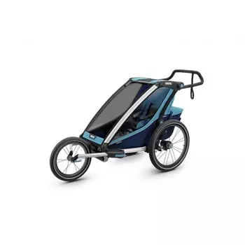 Детская мультиспортивная коляска Thule Chariot Cross1, голубой, 10202001