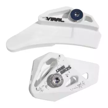 Направляющие успокоителя цепи DMR Viral Chain Guide Spare Top Cage, белый, DMR-CGS-CAGE-PARTS-W