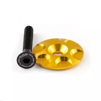 Крышка рулевой колонки A2Z, CNC 6061, болт алюминиевый 7075-T6, золотистый, S-Cap-6