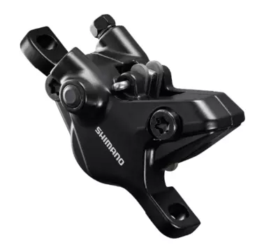 Калипер гидравлический SHIMANO MT410, post mount, полимерные колодки B01S, без кулера, без адаптера, EBRMT410MPRXL