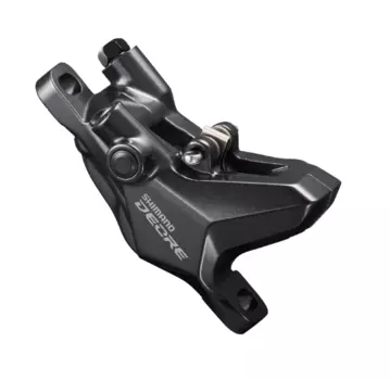 Калипер SHIMANO Deore M6100, гидравлический, post mount, полимерные колодки G03S, без кулера, без адаптера, EBRM6100MPRX