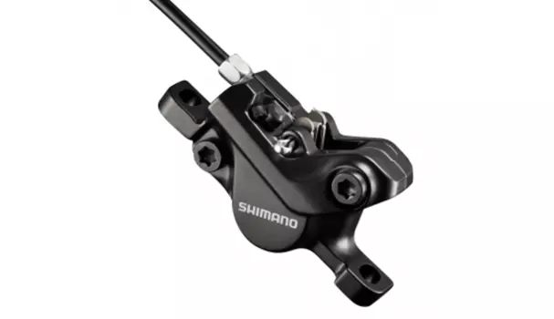 Калипер Shimano M447, гидравлический, post mount, без адаптера, EBRM447MPRL