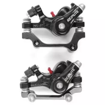 Калипер велосипедный REPUTE, механический дисковый, комплект, черный, DSC-510 комплект