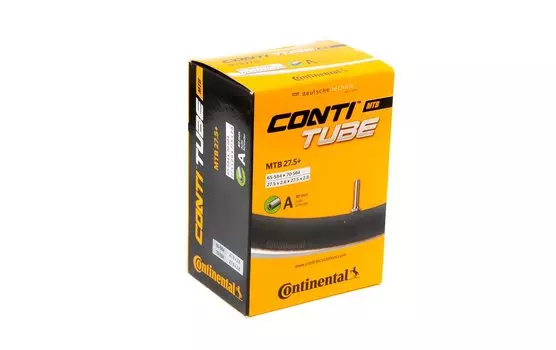 Камера Continental 27.5"(+) x2.60/2.80, AV 40мм, бутиловая, DTK-80017