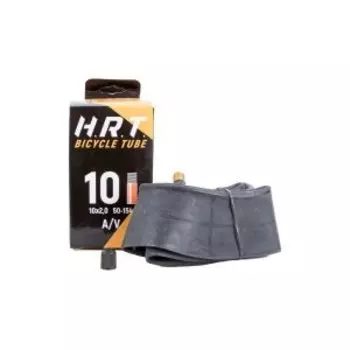 Камера для колясок/тележек HORST, 10"х2.0", автониппель, черный, 00-010005