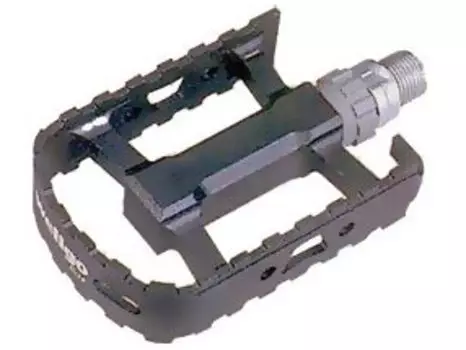 Педали WELLGO LU-C19, ATB/MTB алюминий, ось CrMo, 9/16", промподшипники, в торговой упаковке, LU-C19