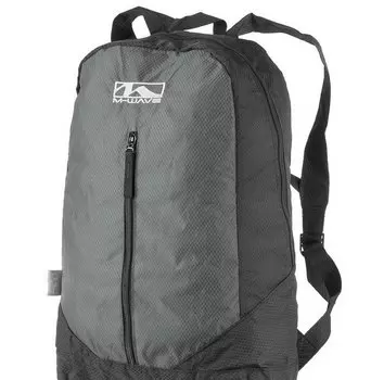 Велорюкзак M-WAVE универс. (45х39x12см) V=21л складной (15х10х4см) облегч. 178г черно-серый, 5-122537