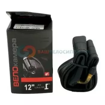 Камера для велосипеда SUNCHASE, бутиловая, 12x1, 75/2,125, A/V 90* автониппель, ZSU98769