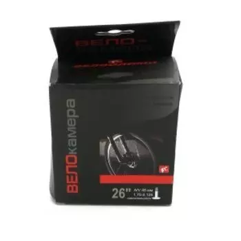 Камера для велосипеда SUNCHASE, бутиловая, 26x1, 75/2,125, A/V автониппель