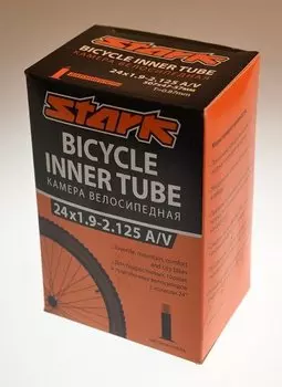 Камера KENDA бутил с логотипом Stark (24х1,9-2,125) AV, T: 0,87mm, индивидуальная упаковка, G000010762