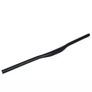 Руль велосипедный STARK JH-802L, 31,8*700мм, алюминий, черный, JH-802L 31,8*700мм