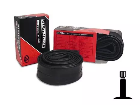 Камера велосипедная Author 26"х2.25-2.50 (57/64-559) толстая автониппель, 8-37133105