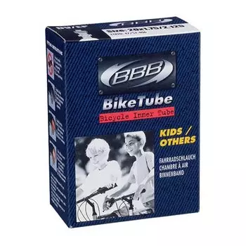 Камера велосипедная BBB, 20* 1 3/8, черный, FV, BTI-22