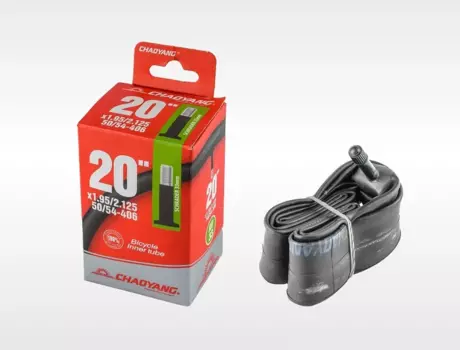 Камера велосипедная CHAOYANG, 20x1,95/2,125, автониппель A/V, бутил, CHYA201952125