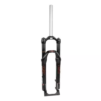 Вилка велосипедная RST F1RST AIR30, 26"х 28,6, воздушно-масляная, 100мм, D, черная, 1-0094