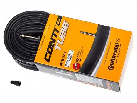 Камера велосипедная Continental MTB 27.5", 47-584 / 62-584, S42, спортниппель, 0182311