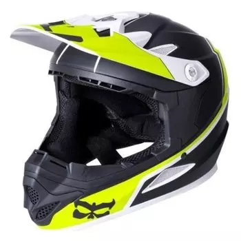 Велошлем подростковый KALI Naka Youth Block Lime