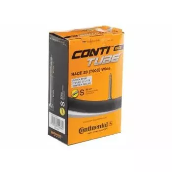 Камера велосипедная Continental Race 28" Wide, 25-622 / 32-630, S60, спортниппель, 0181931