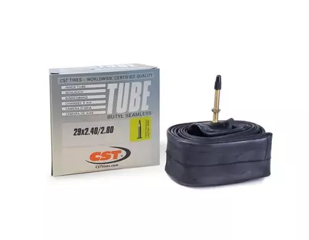 Камера велосипедная CST, 29x2.40/2.80, SV (тонкий), 40 мм, в упаковке, ZCT22723