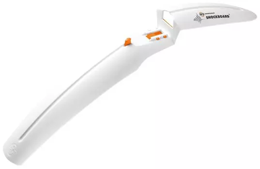 Крыло велосипедное SKS Shockboard, 26", переднее, белый, 10343