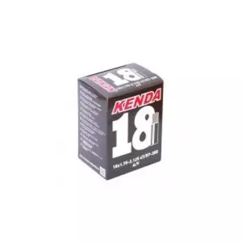 Камера велосипедная KENDA 18"х1.75-2.125 (47/57-355), авто ниппель, 5-511334