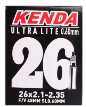 Камера велосипедная Kenda, 26", 26X2.1-2.35, 56/58-559, A/V, 511306