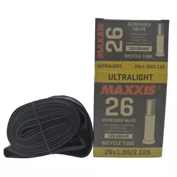 Камера велосипедная MAXXIS ULTRALIGHT, 26X1.90/2.125, 0.6мм, FVSEP (O-CA), EIB63828900