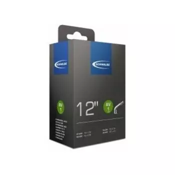 Камера велосипедная Schwalbe 12" (47/62x203), AV1 45/45 EK, 10405320.01