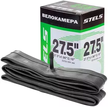 Камера велосипедная Stels 27,5", 1,9-2,1, av 35mm, LU081494