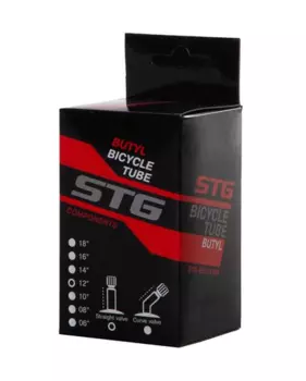 Камера велосипедная STG, 12Х1.95/2,125", автониппель 33 мм, бутил, Х103295