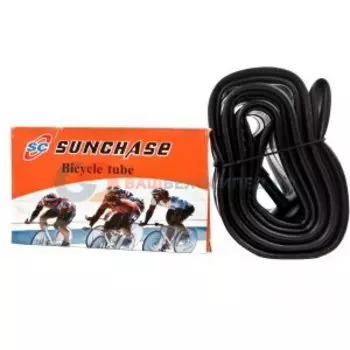 Камера велосипедная SUNCHASE, 24x1.75/2.125, A/V 35 мм,бутиловая резина,автонипп, самозаклеивающаяся, ZSU17351